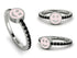 Elegant Enamel Smile Black Diamond Ring - Smile No. 9 image 11
