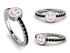 Elegant Enamel Smile Black Diamond Ring - Smile No. 9 image 12