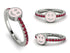 Elegant Enamel Smile Ruby Ring - Smile No. 12 image 11