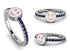 Elegant Enamel Smile Sapphire Ring - Smile No. 15 image 10