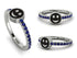 Elegant Enamel Smile Sapphire Ring - Smile No. 15 image 14