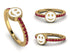 Elegant Enamel Smile Ruby Ring - Smile No. 10 image 7