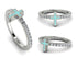 Elegant Enamel Cross Diamond Ring - Cross No. 3 image 2