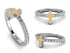 Elegant Enamel Cross Diamond Ring - Cross No. 3 image 4