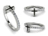 Elegant Enamel Cross Diamond Ring - Cross No. 3 image 13