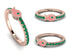 Elegant Enamel Fish Emerald Ring - Fish No. 5 image 6