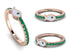 Elegant Enamel Fish Emerald Ring - Fish No. 5 image 8