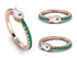Elegant Enamel Fish Emerald Ring - Fish No. 5 image 11