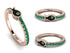 Elegant Enamel Fish Emerald Ring - Fish No. 5 image 14