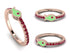 Elegant Enamel Fish Ruby Ring - Fish No. 11 image 6