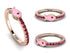Elegant Enamel Fish Ruby Ring - Fish No. 11 image 2