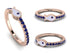Elegant Enamel Fish Sapphire Ring - Fish No. 14 image 9