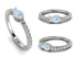 Elegant Enamel Fish Diamond Ring - Fish No. 3 image 9