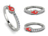 Elegant Enamel Fish Diamond Ring - Fish No. 3 image 12