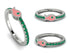 Elegant Enamel Fish Emerald Ring - Fish No. 6 image 7