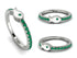 Elegant Enamel Fish Emerald Ring - Fish No. 6 image 8