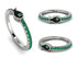 Elegant Enamel Fish Emerald Ring - Fish No. 6 image 14