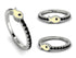 Elegant Enamel Fish Black Diamond Ring - Fish No. 9 image 4