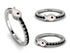 Elegant Enamel Fish Black Diamond Ring - Fish No. 9 image 11