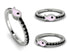 Elegant Enamel Fish Black Diamond Ring - Fish No. 9 image 12