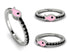 Elegant Enamel Fish Black Diamond Ring - Fish No. 9 image 2