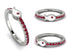 Elegant Enamel Fish Ruby Ring - Fish No. 12 image 7