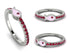 Elegant Enamel Fish Ruby Ring - Fish No. 12 image 11