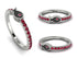 Elegant Enamel Fish Ruby Ring - Fish No. 12 image 13