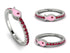 Elegant Enamel Fish Ruby Ring - Fish No. 12 image 2