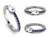 Elegant Enamel Fish Sapphire Ring - Fish No. 15 image 6