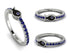 Elegant Enamel Fish Sapphire Ring - Fish No. 15 image 14