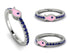 Elegant Enamel Fish Sapphire Ring - Fish No. 15 image 10