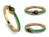 Elegant Enamel Fish Emerald Ring - Fish No. 4 image 14