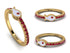 Elegant Enamel Fish Ruby Ring - Fish No. 10 image 9