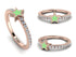Elegant Enamel Star Diamond Ring - Star No. 2 image 6