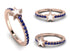 Elegant Enamel Star Sapphire Ring - Star No. 14 image 7