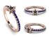 Elegant Enamel Star Sapphire Ring - Star No. 14 image 13