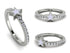 Elegant Enamel Star Diamond Ring - Star No. 3 image 9
