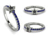 Elegant Enamel Star Sapphire Ring - Star No. 15 image 13