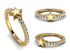Elegant Enamel Star Diamond Ring - Star No. 1 image 4