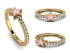Elegant Enamel Star Diamond Ring - Star No. 1 image 2