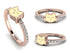 Elegant Enamel Cat Diamond Ring - Cat No. 2 image 3