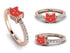 Elegant Enamel Cat Diamond Ring - Cat No. 2 image 11