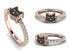 Elegant Enamel Cat Diamond Ring - Cat No. 2 image 12