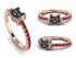 Elegant Enamel Cat Ruby Ring - Cat No. 11 image 12
