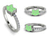 Elegant Enamel Cat Diamond Ring - Cat No. 3 image 5