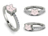 Elegant Enamel Cat Diamond Ring - Cat No. 3 image 1