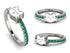 Elegant Enamel Cat Emerald Ring - Cat No. 6 image 7
