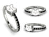 Elegant Enamel Cat Black Diamond Ring - Cat No. 9 image 7