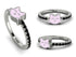 Elegant Enamel Cat Black Diamond Ring - Cat No. 9 image 11